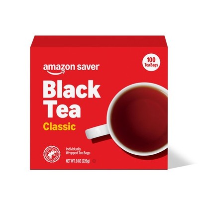 Bulk Black Tea Bags, 100 Count, Rainforest Alliance Certified Quality