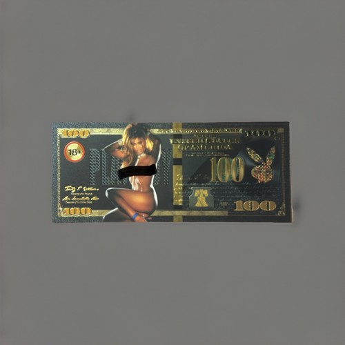 Playboy Naughty Gold Foil $100 Banknotes 8 Exotic Novelty Notes - Picture 11 of 12