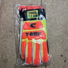 MAGID T-Rex Primal Series TRX510 Cotton Blend Palm Impact Glove Cut Level A2 XXL