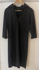 Women’s 9-10 Pit 19” Black Express Long Dress With 3/4 Sleeves