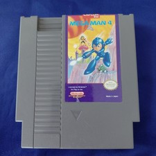 Mega Man 4 (Nintendo NES, 1991) cartuccia autentica testata funzionante
