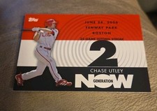 Chase Utley 2007 Topps Baseball Generation Now Philadelphia Phillies #GN52