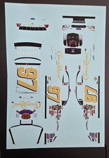 2005 97 Kurt Busch Crown Royal 1/64 Custom Waterslide Decals