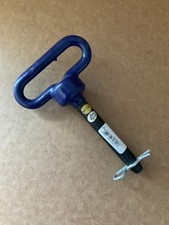 S70082100 Hitch Pin, 5/8 in Dia Pin, 7 in L, 4 in L Usable, 8 Grade, Steel, Powd