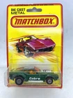 Matchbox Lesney Superfast Green Ford Boss Mustang Cobra - Dk. Amber Windows