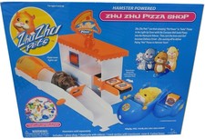 SEALED 2010 ZhuZhu Pets Zhu Zhu Pizza Shop Hamster Powered 63124 NIB