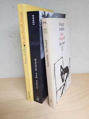 Franz Kafka Lot In German The Castle The Trial In The Penal Colony Der Schloss 