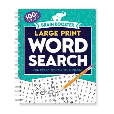 Brain Booster: Large Print Word Search-Fun Exercises for your Brain! (Brain ...