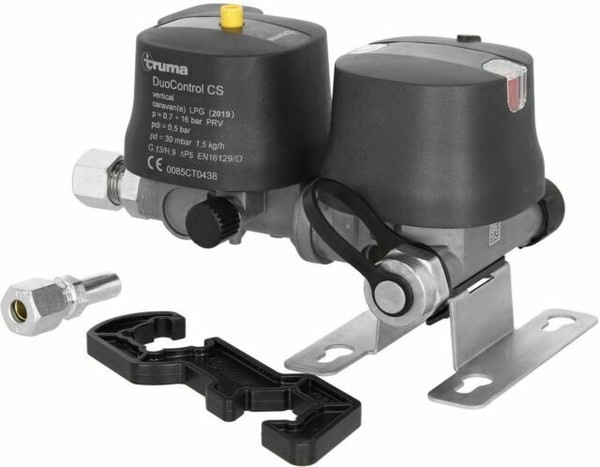 Détendeur TRUMA DuoControl Verticale 2 bouteilles de gaz Gpl