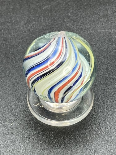 Four Color Handmade Solid Core Marble Vintage Marbles 0.787” - Picture 12 of 12