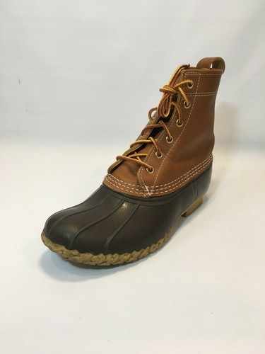 LL BEAN Women Duck Boots Bean Boots 7M Made in Maine USA - Picture 6 of 12