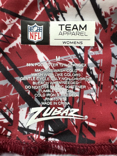 NWT ZUBAZ NFL Team Apparel ARIZONA CARDINALS Graffiti Leggings - Medium 25x29 - Picture 4 of 7