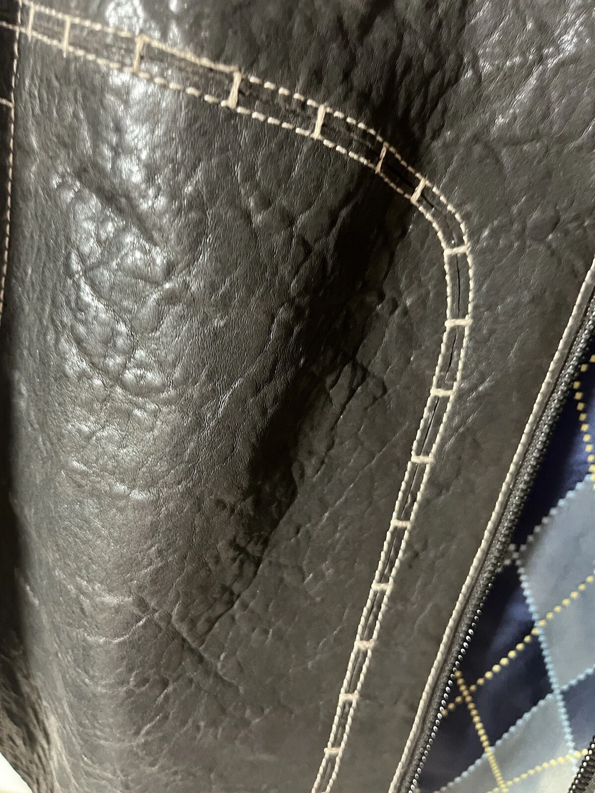 Hugo Boss Lamb Brown leather Racer jkt SZ 46R Casual SUPERB - product detail image 10