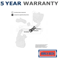 Borg & Beck Air Filter Intake Hose Fits Renault Megane 1.5 dCi 1.6 2.0