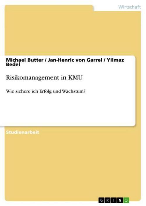 Thumbnail - Risikomanagement In Kmu Michael Butter 9783656386889