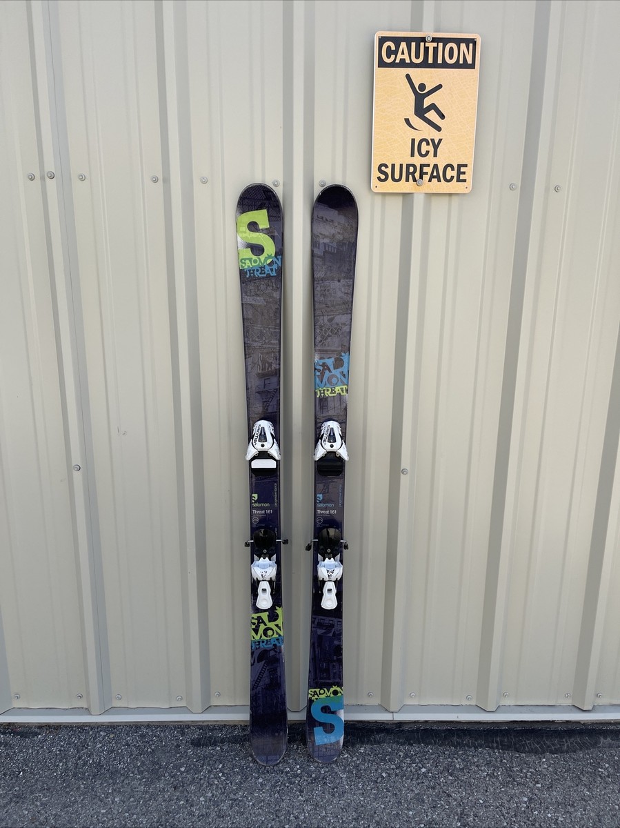 SALOMON Threat 161cm w/Salomon STH12 bindings Twin Tip Skis SALOMON Threat 161cm w/Salomon STH12 bindings Twin Tip Skis