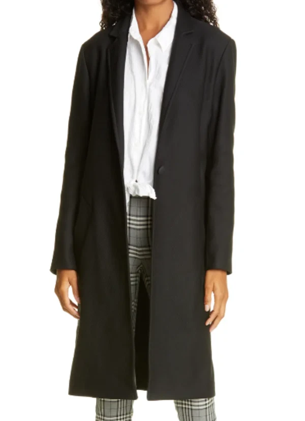 NEW Rag u0026 Bone Dean Coat in Black Size 8 #C1546 | eBay