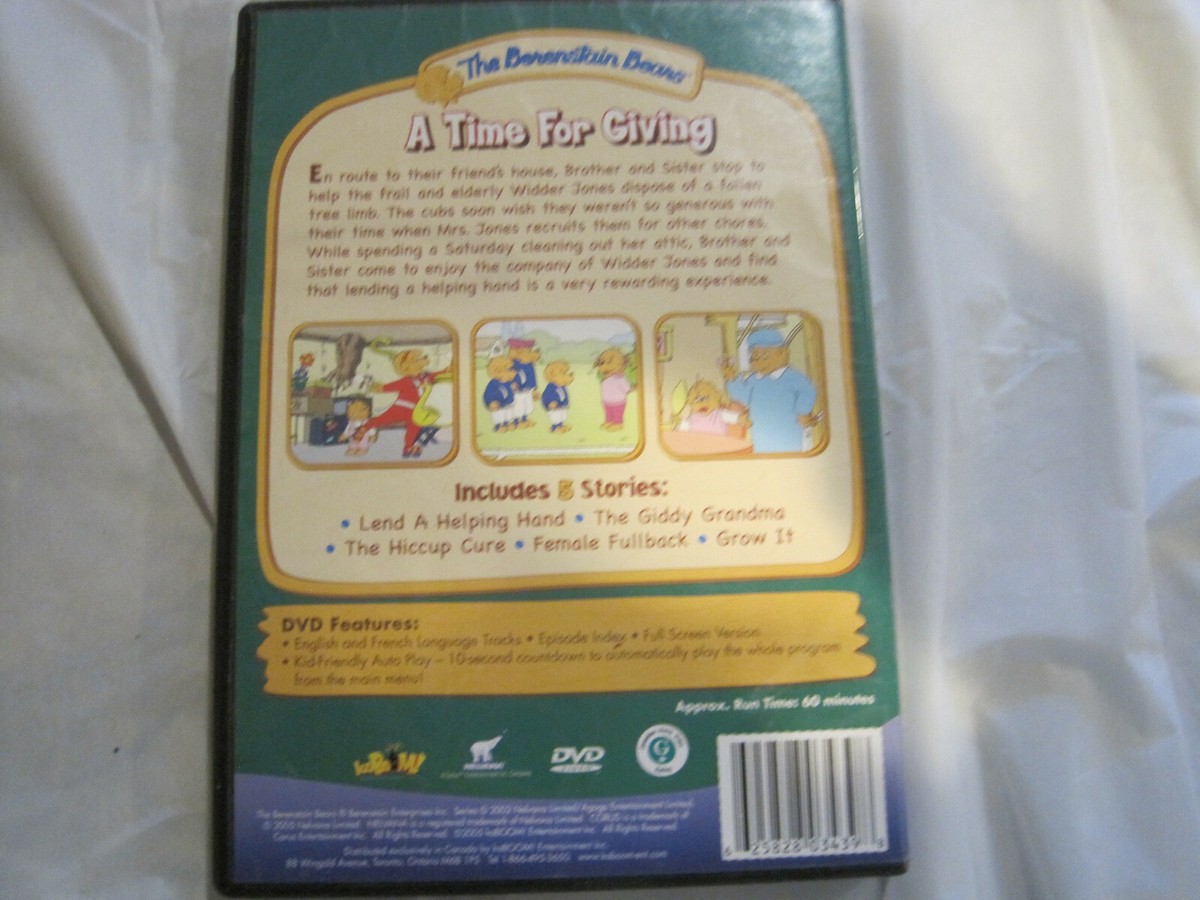 (未使用･未開封品)　Berenstain Bears:  Run Cubs / [DVD] [Import] 60wa65s Berenstain Bears A Time for Giving~5 Stories~English/French