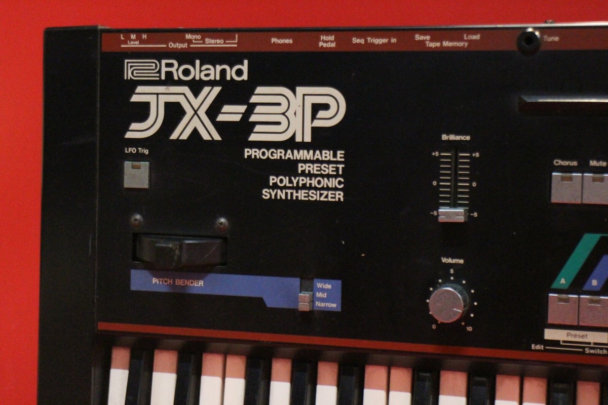 USED Roland JX-3P Synthesizer Keyboard JX 3P Worldwide shipment