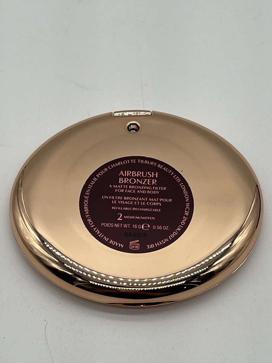 シャーロットティルブリー エアーブラシ　ブロンザー Medium 2 Amazon.com: Charlotte Tilbury Airbrush Bronzer 02 Medium