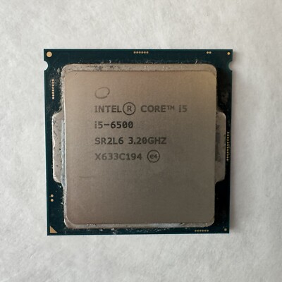 Intel Core i5-6500 3.20GHz 4-Core 6MB LGA1151 CPU Processor (SR2L6) Tested!