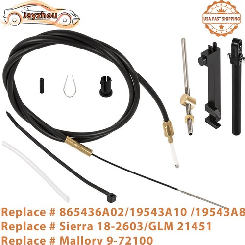 Lower Shift Cable Kit for MerCruiser Alpha Gen One & Two 1 2 MR MC
