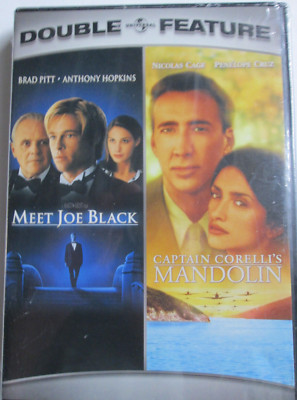 Meet Joe Black / Captain Corelli's Mandolin (DVD) NEW, ships next business day!