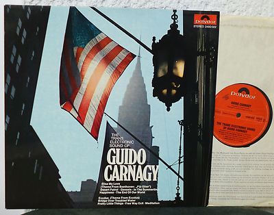 GUIDO CARNAGY - The Trans Electronic Sound Of     1970     Lp mint-