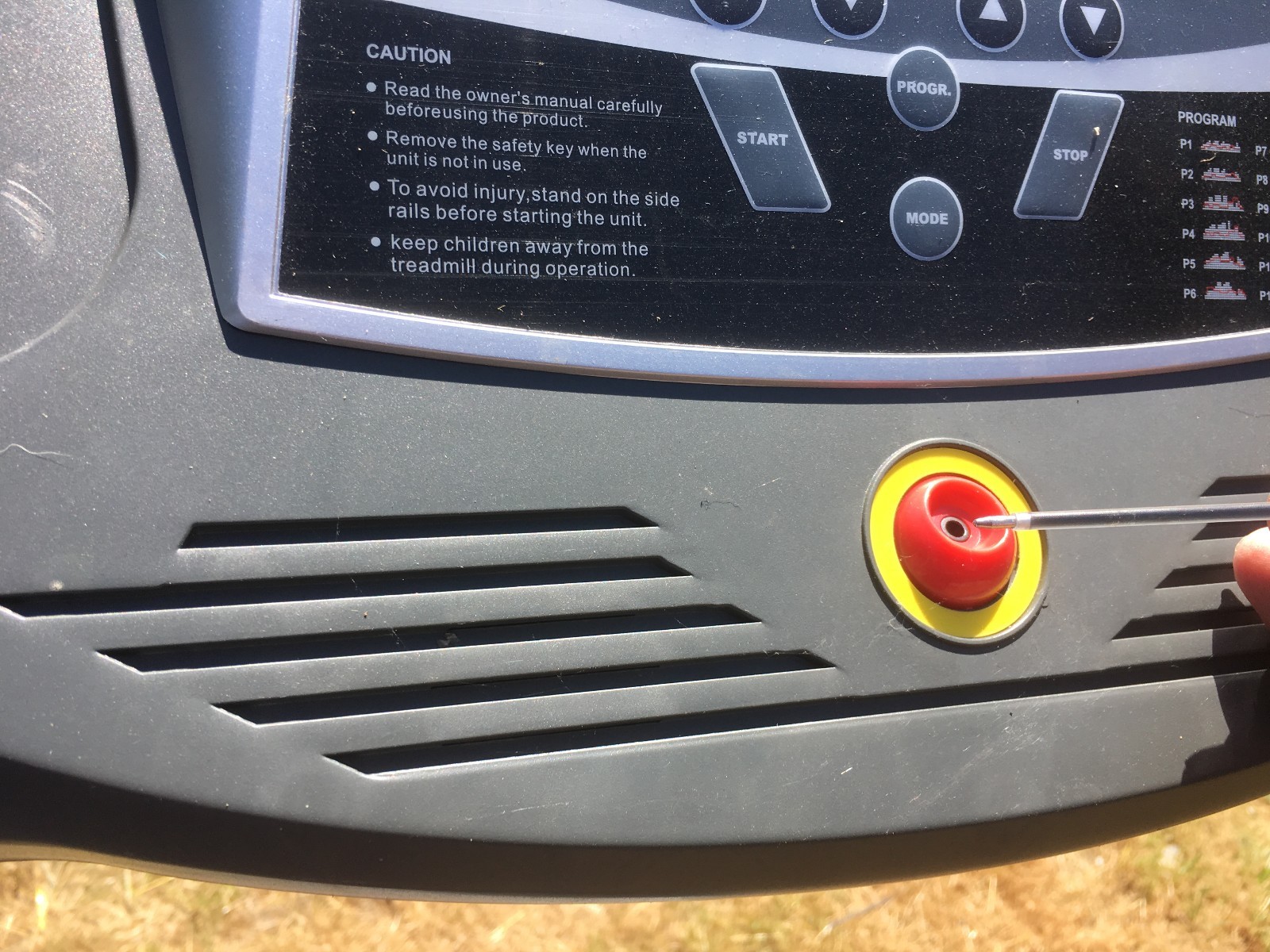 Dynamix Electric Treadmill (spares or repair) collection only Sheffield