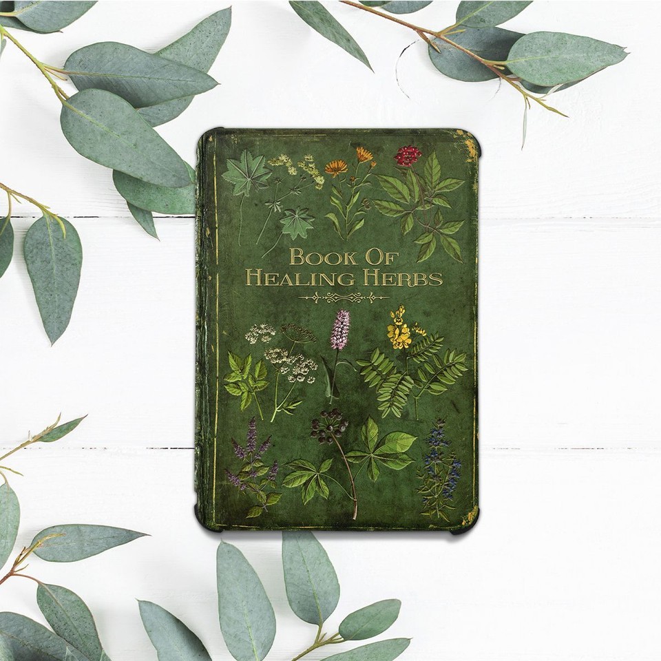 Book Of Healing Herbs Case For All-new Kindle 10th Gen Kindle ...