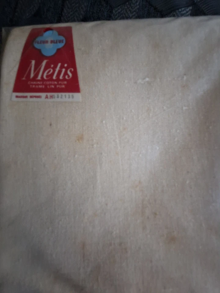 Drap ancien, parure de lit,métis,220x310 cm neuf dans son emballage - Photo 2/3