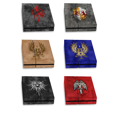 OFFICIAL EA BIOWARE DRAGON AGE HERALDRY VINYL SKIN DECAL FOR SONY PS4 CONSOLE