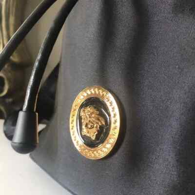 NWT Versace Nylon Bucket bag | eBay