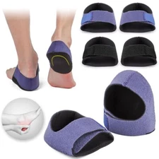 Heel Protectors Pads Plantar Fasciitis Arch Wrap Support Foot Pain Relief 1 Pair