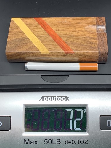 USA 4" DUGOUT BOX SET ONE HITTER POCKET PIPE TOBACCO FLOWER SMOKING STASH BOWL 1 - Picture 12 of 12