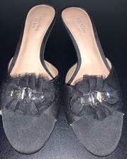 Black - SIMPLY VERA WANG SIZE 7 1/2 M 1" HEEL