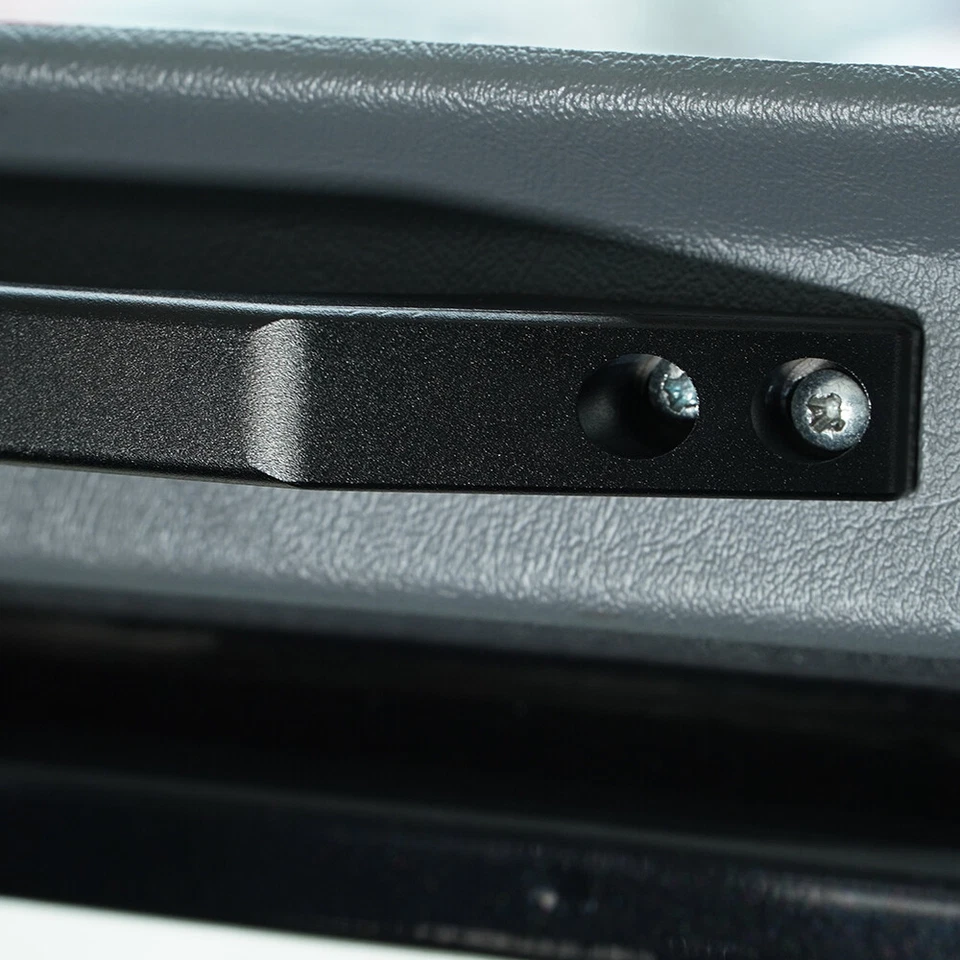 Cubierta de manija interior negra para techo de auto para Land Rover Defender 04-18 EE. UU. Foto 4 de 4