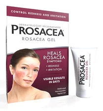 Prosacea - Medicated Rosacea Treatment for Face - Heals Rosacea Symptoms of Redn