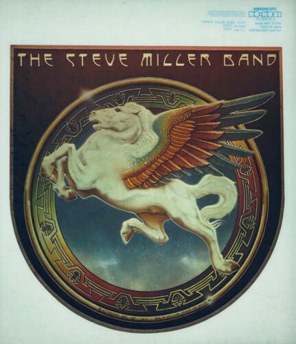 Couverture originale vintage 1977 Steve Miller Band design fer à repasser transfert  - Photo 1 sur 2