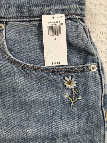 girls shorts high rise adjustable waist shorts Old Navy size 16 teen girl - Picture 7 of 12