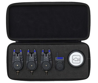 C-Series Alarm PRO 3+1+1 ALL BLUE Funk Bissanzeiger Set Bite im Koffer Prologic - Bild 1 von 4