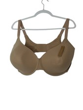 Skims Fits Everybody T Shirt Demi Bra Clay Size 44DDDD Underwire New