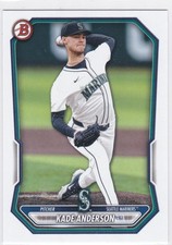 2026 Bowman Baseball Prospects BP-19 Kade Anderson, Seattle Mariners