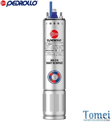 PEDROLLO Moteur pour pompe de forage 4" Monophasé 1,5kW immergée 4PDm /2 pouces - Photo 1/2