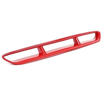 Car Vents Compatible with Chevy Corvette C6 2005-2013, Hood Scoop Body Kit, red