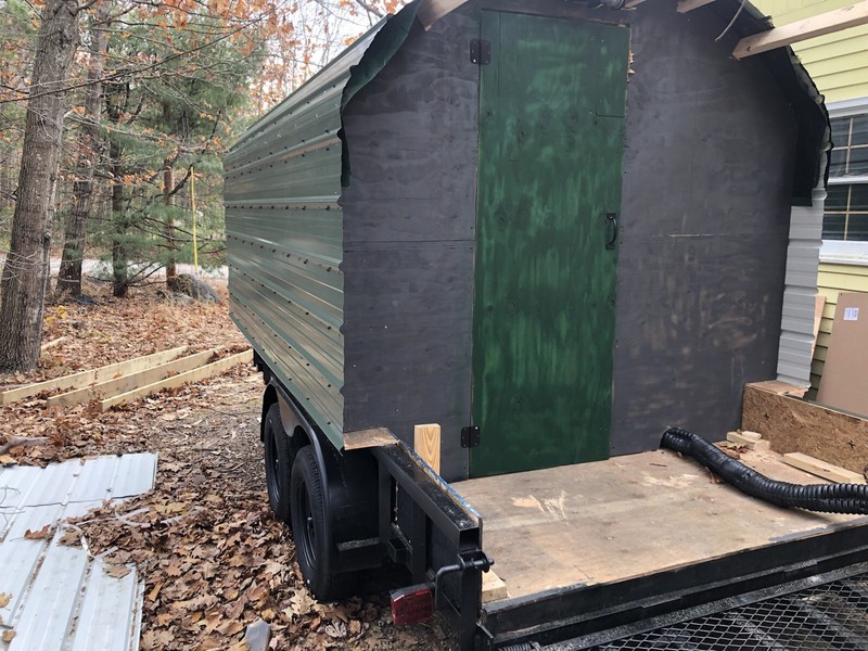 Tiny House On Trailer With Queen Bed That Folds Up Into The Ceiling - Image 2