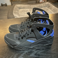Nike Air Flight Huarache Size 12 Black/Blue W...