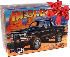 MPC 1984 GMC Pickup Black - Plastic Model Car Kit - 1/25 Scale - #848-12
