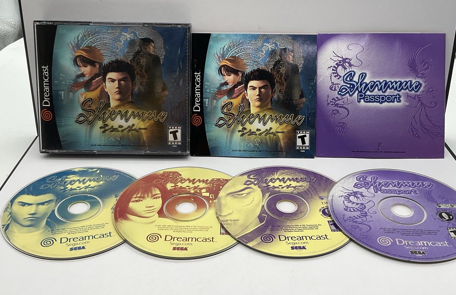 Shenmue (Dreamcast, 2000) Probado y Completo|Excelente Estado|Garantía de 1 Año|Envío Gratis|CIB