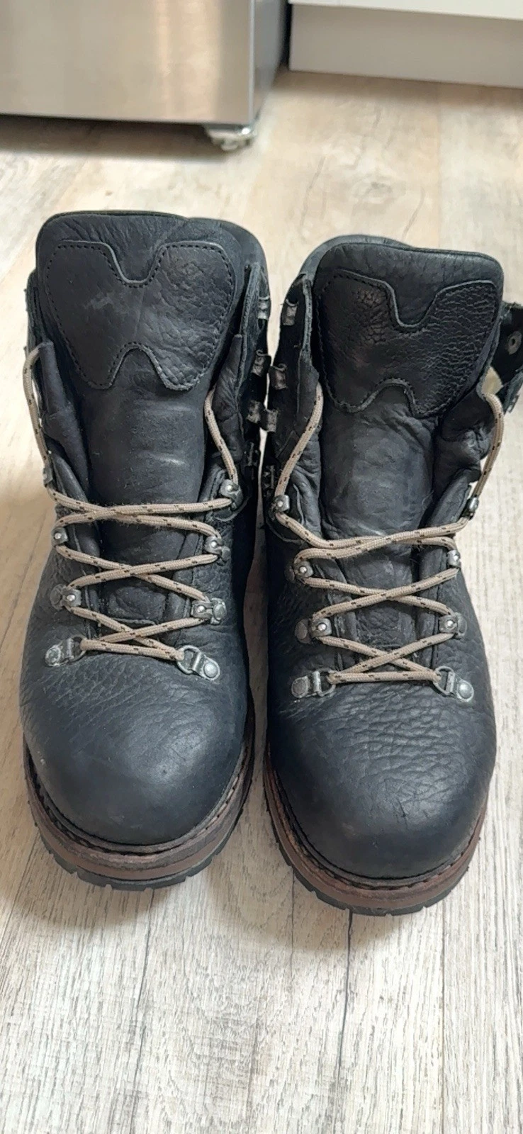 Hanwag Tashi Yak Leather Black Men’s Hiking Boot Size 46 US 12 MSRP $535